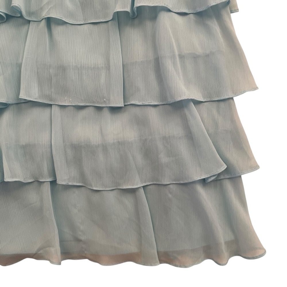 Lovers + Friends Light Blue Ruffle Mini Dress - Picture 7 of 14